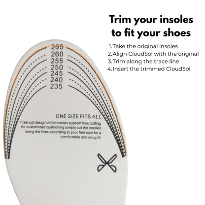 Hyte Cloudsol™ 2" Height Increasing Insoles