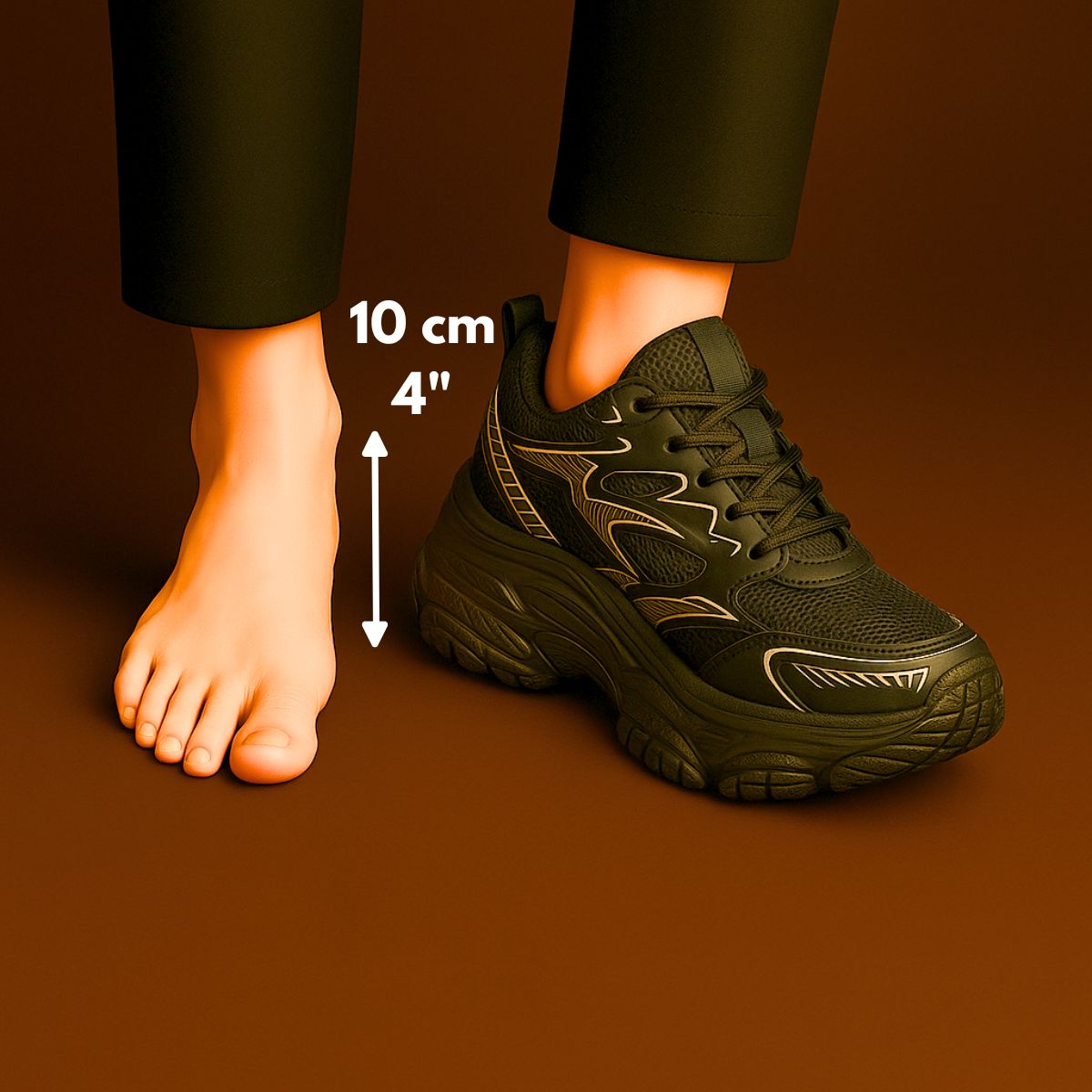 Women's Starr Sneakers -10cm/4in